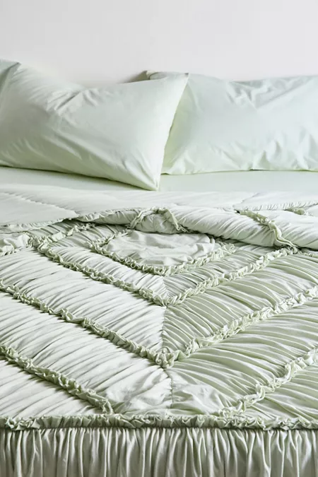 Jersey Diamond Cinched Comforter