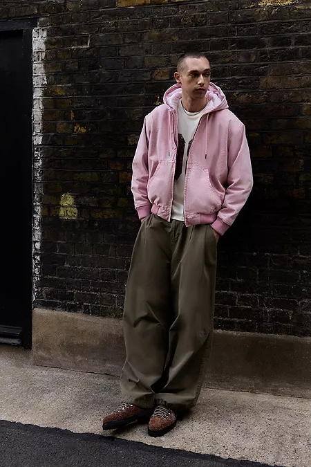 Pink Rex Skate Hooded Jacket